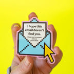 Doctor Scribble - I Hope this Email Doesn't Find You Vinyl Sticker by Doctor Scribble