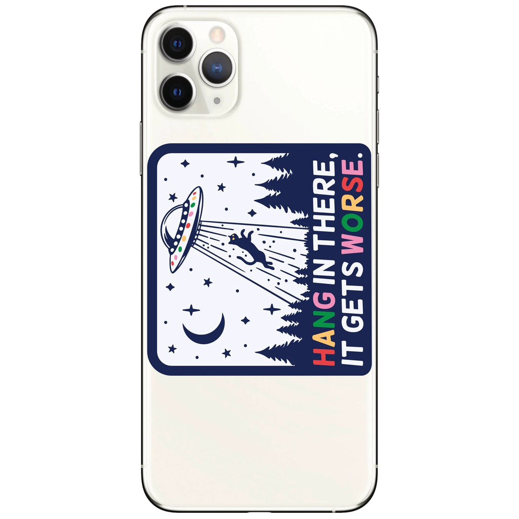 Juju and Moxie -Hang In There High Quality Vinyl Sticker by Juju and Moxie