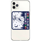 Juju and Moxie -Hang In There High Quality Vinyl Sticker by Juju and Moxie