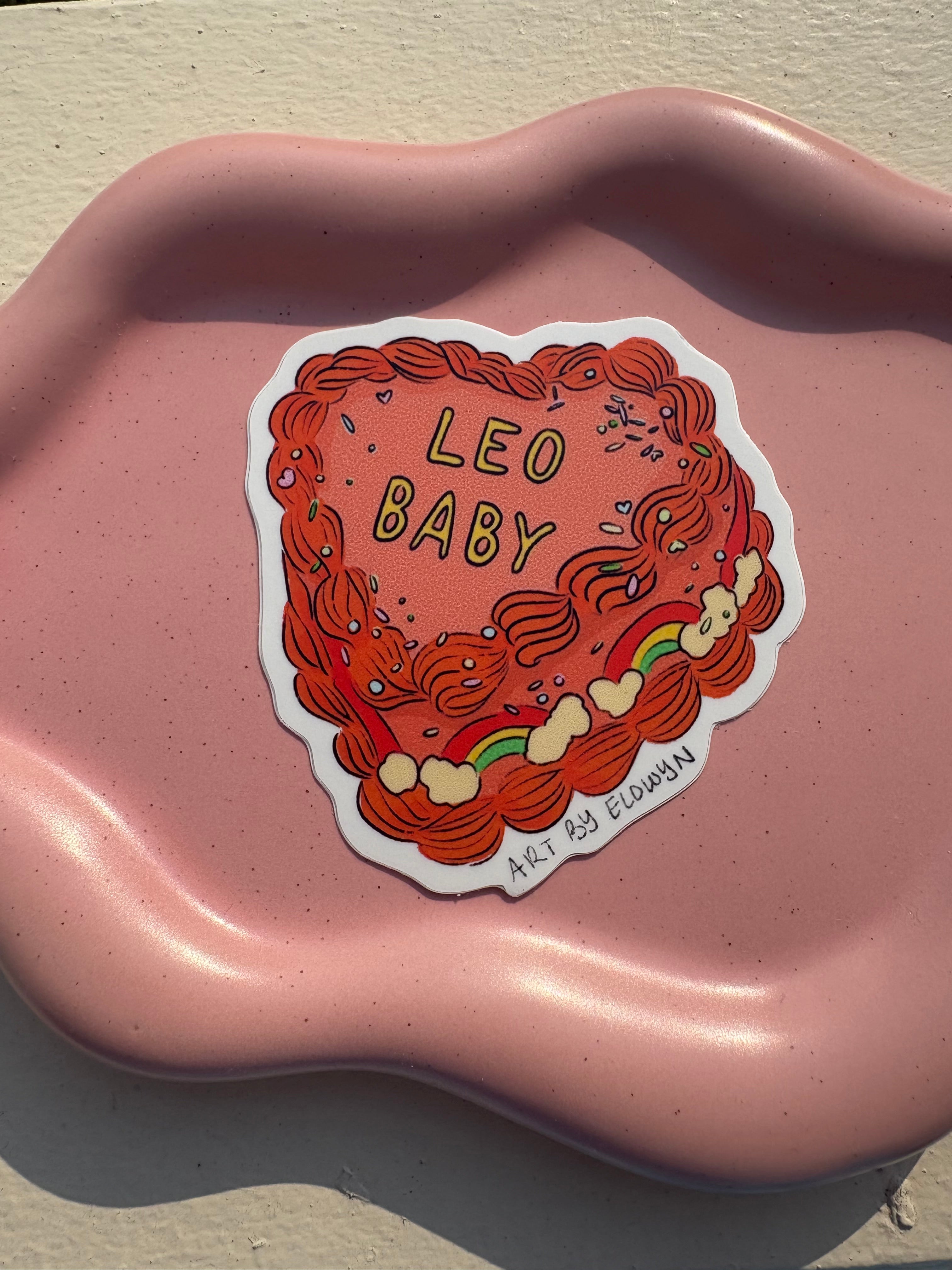 Zodiac Cake Stickers - Art By Elowyn