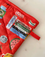 Kitchen Shelf Cotton Oven Mitt + Pot Holder Set by Idlewild Co.