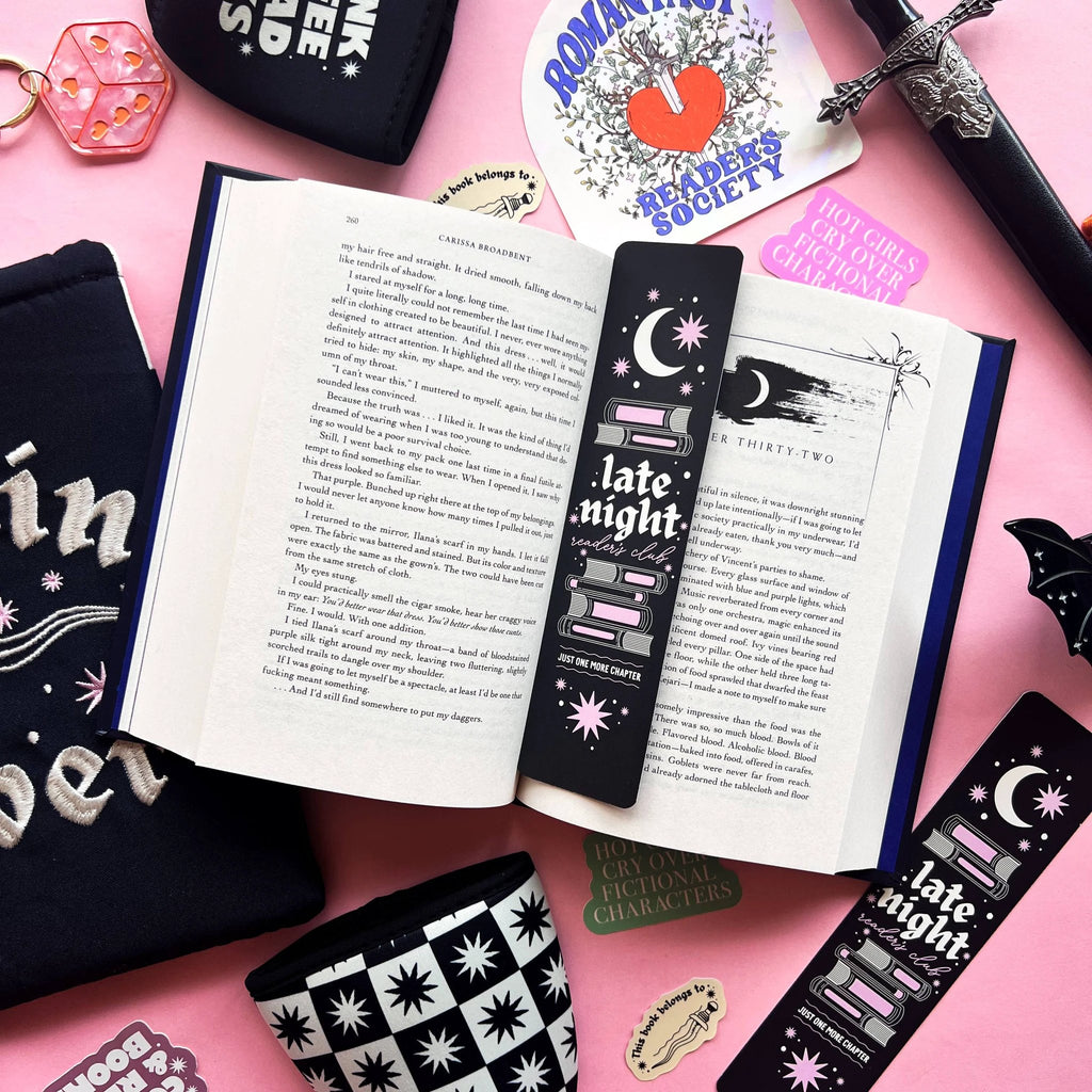 Jollie Ollie Designs - Late Nights Paper Bookmark by Jollie Ollie Designs