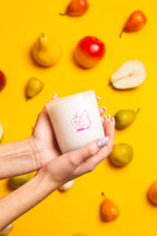 Milk Jar Candle Co. - Sunnyside - Pear & Nectarine Coconut Soy 8 oz Candle