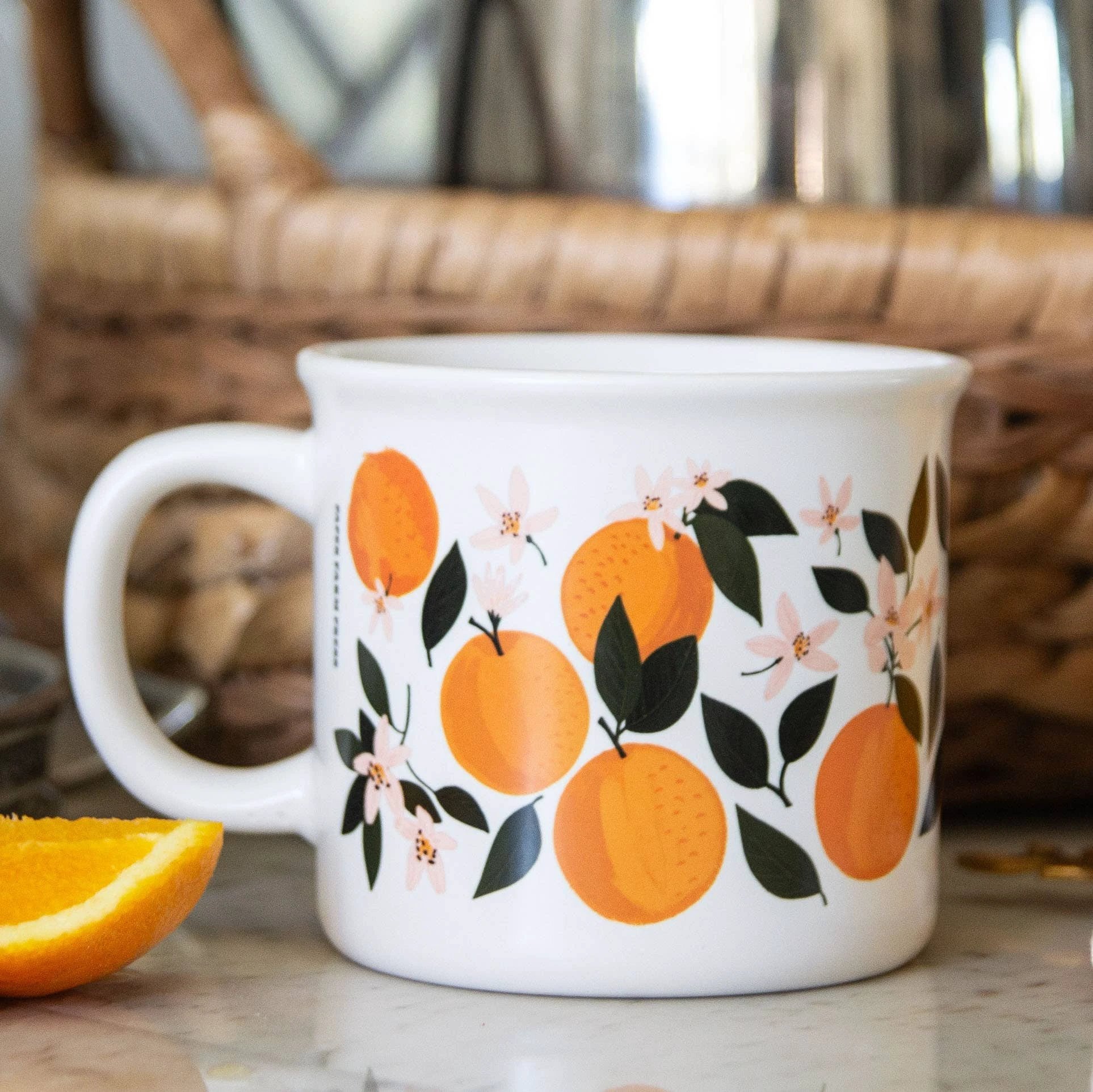 Paper Farm Press - Orange Orchard Mug by Paper Farm Press