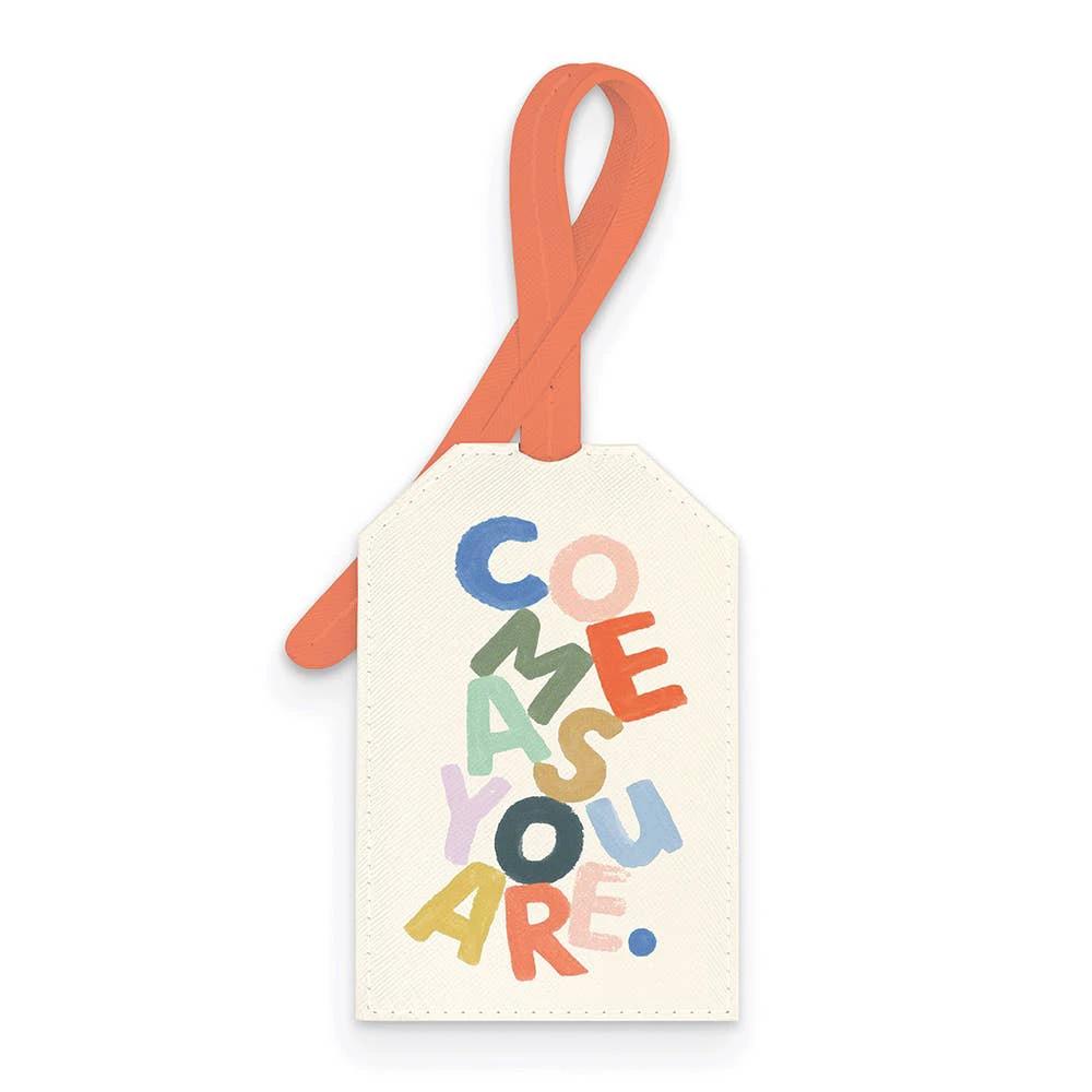 Studio Oh! - Come As You Are Slide-Out Luggage Tag by Studio Oh!