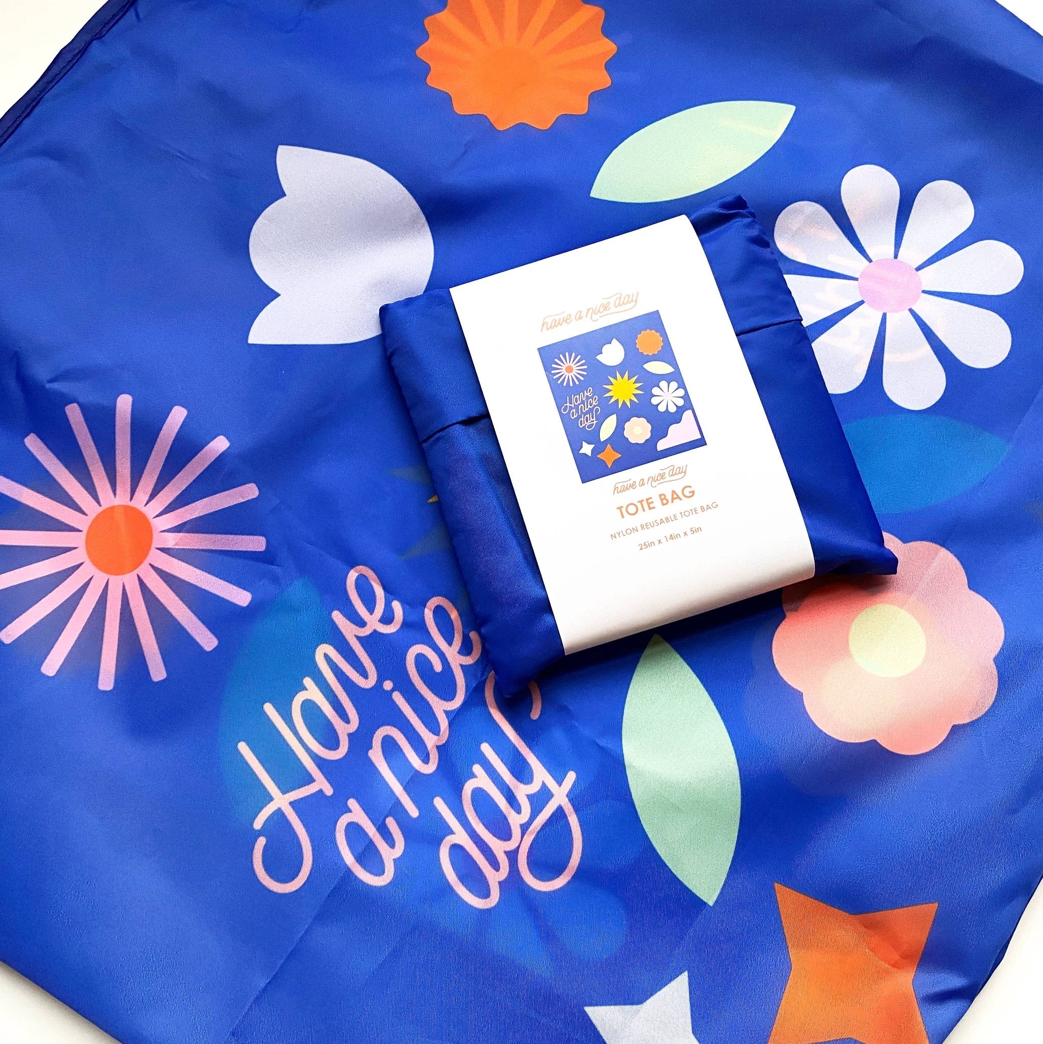 Have A Nice Day - Weekends Reusable Nylon Bag (big) by Have A Nice Day