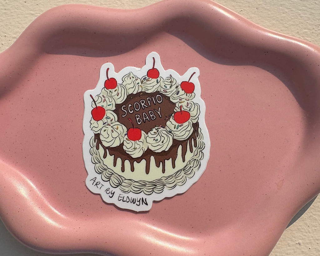 Zodiac Cake Stickers - Art By Elowyn