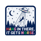 Juju and Moxie -Hang In There High Quality Vinyl Sticker by Juju and Moxie