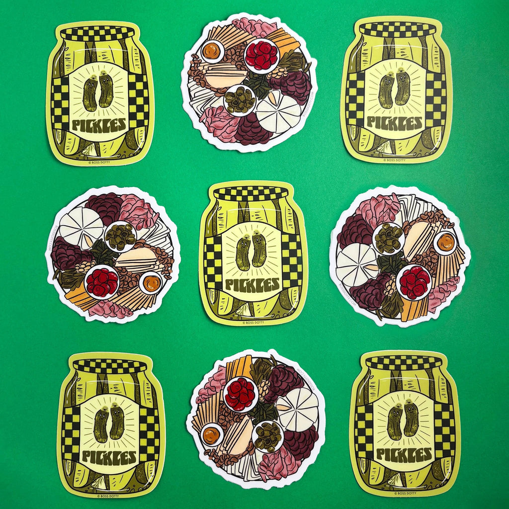 Boss Dotty Paper Co. - Charcuterie Board Sticker by Boss Dotty Paper Co.