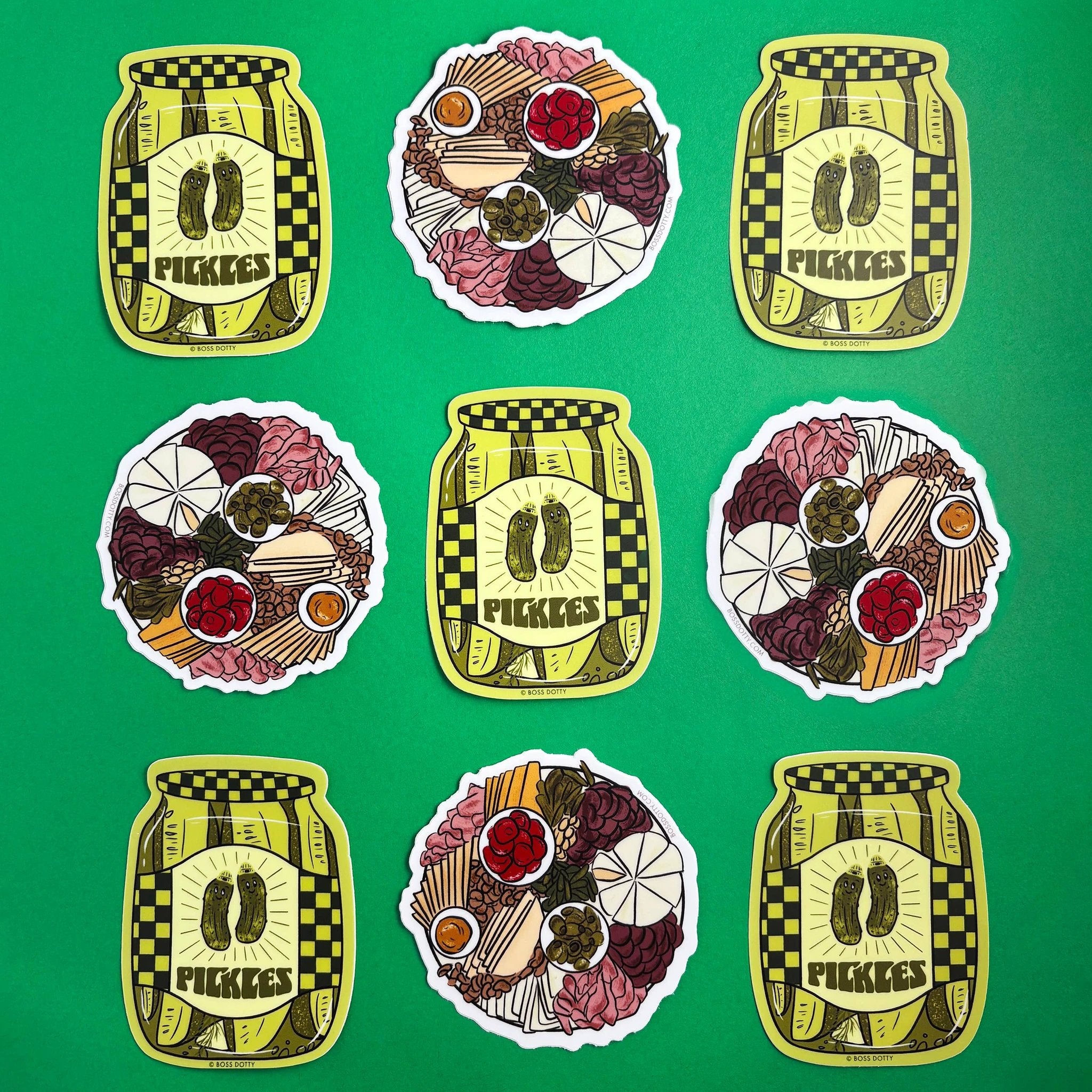 Boss Dotty Paper Co. - Charcuterie Board Sticker by Boss Dotty Paper Co.