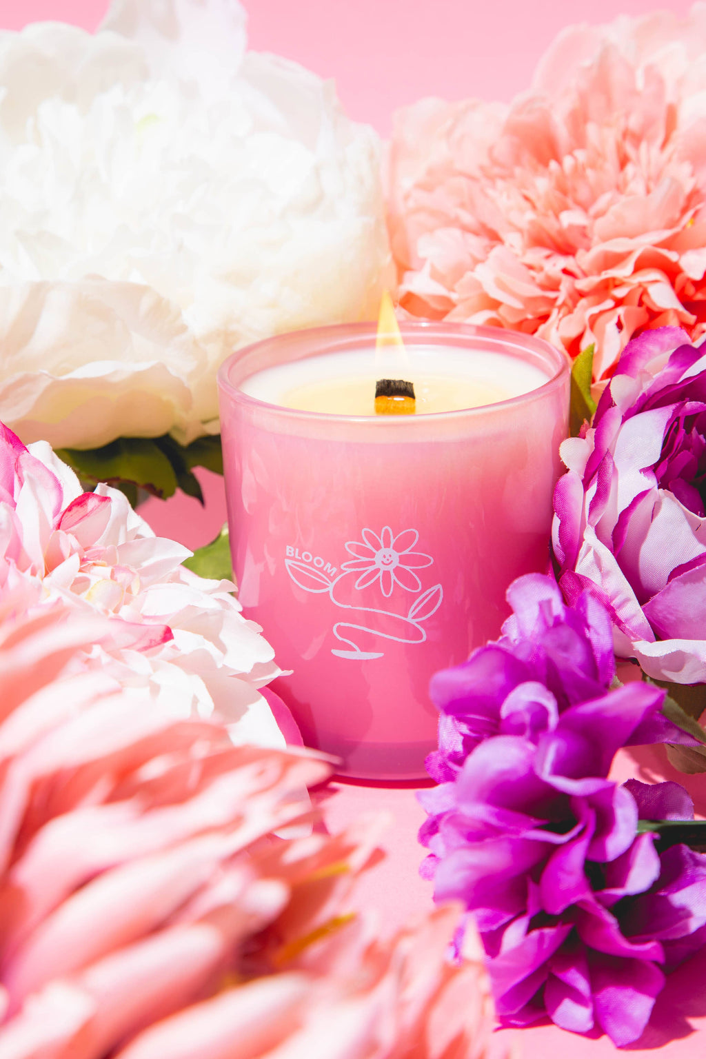 Milk Jar Candle Co. - Bloom - Essential Oil Coconut Soy 8oz Candle