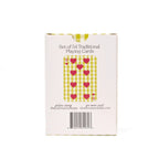 Elyse Breanne Design - Strawberry Patch x Green Gingham Deck of Cards by Elyse Breanne Design