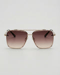 Fifth & Ninth Memphis sunglasses in Brown Gold