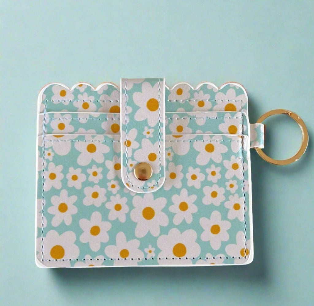 Elle Nicole - Wallet - Blue Daisy by Elle Nicole