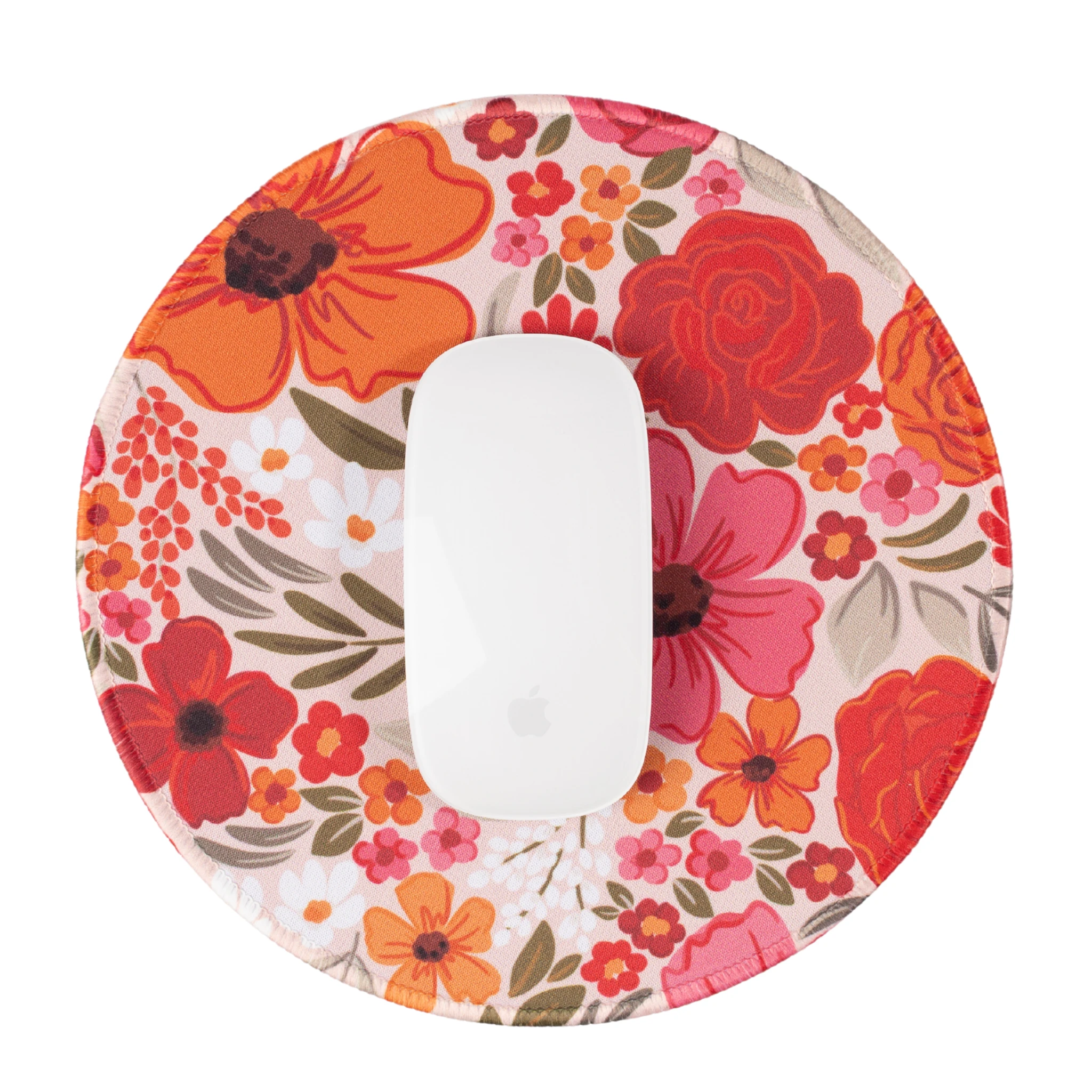 Elyse Breanne Design - Rosewood Blooms Mousepad by Elyse Breanne Design