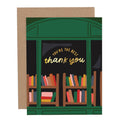 Pippi Post - Bookstore Thank You Greeting Card by Pippi Post