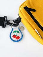 Three Potato Four - Patch Keychain - Cherries by Three Potato Four