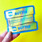 Boss Dotty Paper Co. - Holographic Butter Sticker by Boss Dotty Paper Co.