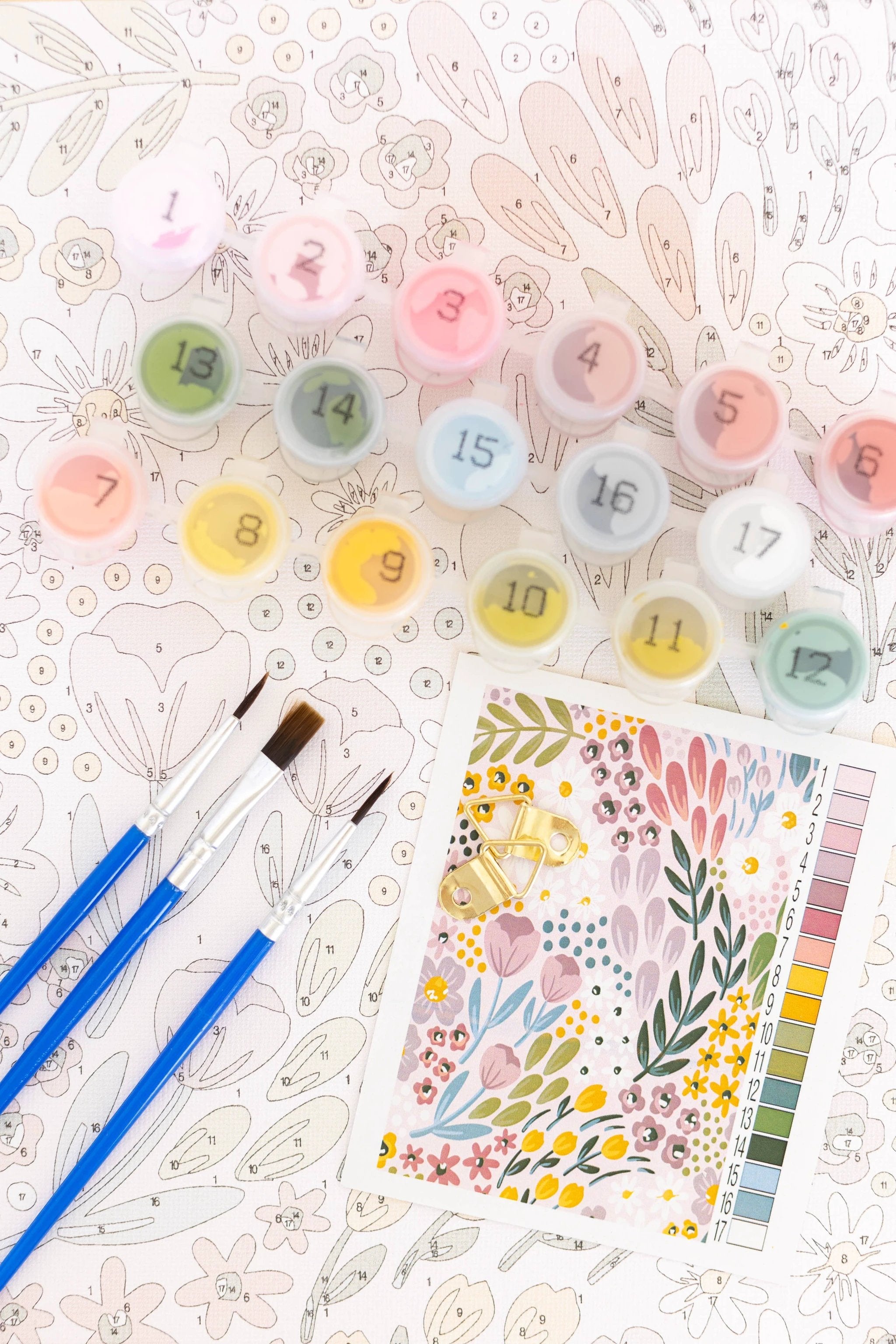 Elyse Breanne Design - Summer Meadows Paint By Number Kit by Elyse Breanne Design