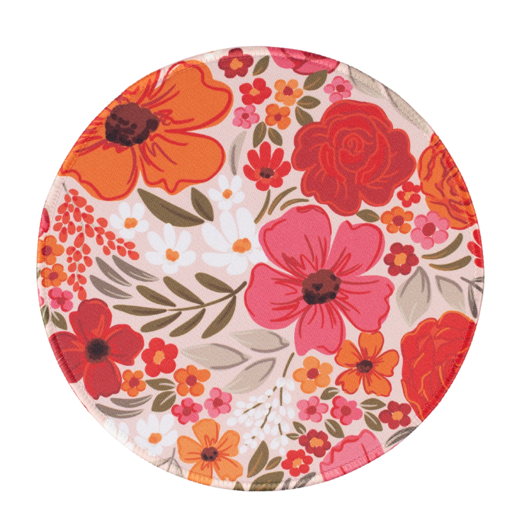 Elyse Breanne Design - Rosewood Blooms Mousepad by Elyse Breanne Design