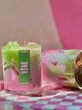 Candle Land - Strawberry Matcha Latte Candle | Iced Matcha Candle by Candle Land