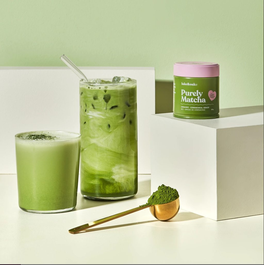 Lake & Oak Tea Co. - Purely Matcha - Organic Ceremonial Grade Matcha - Pouch - 50 servings by Lake & Oak Tea Co.