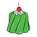 Boss Dotty Paper Co. - Retro Jello Mold Clear Sticker by Boss Dotty Paper Co.