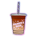 Boss Dotty Paper Co. - Iced Coffee Sticker by Boss Dotty Paper Co.