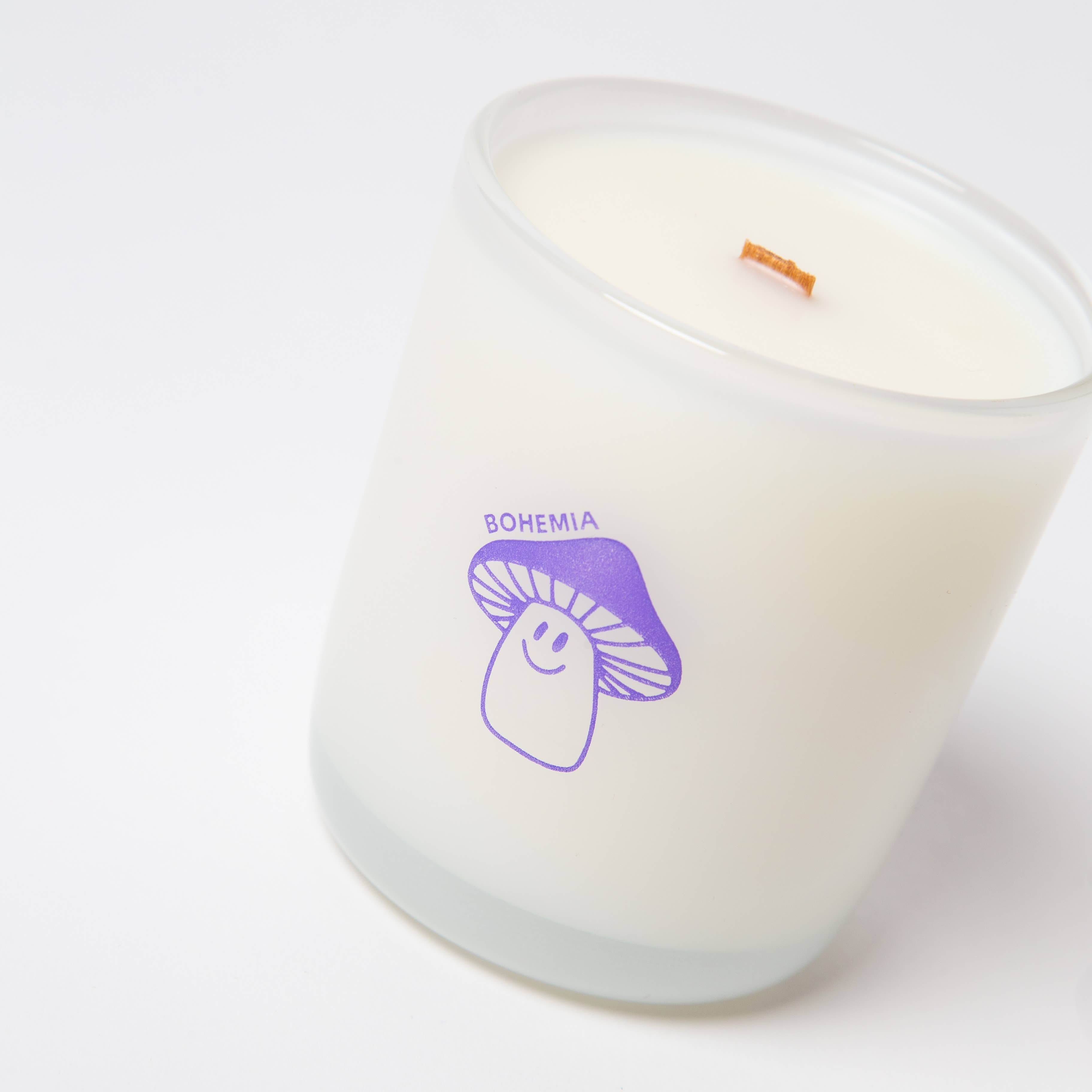 Milk Jar Candle Co. - Bohemia - Lemongrass, Lavender & Sage Coconut Soy 8oz Candle