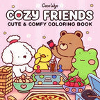 Penguin Random House LLC - Cozy Friends Coloring Book For Adults And Kids by Penguin Random House LLC