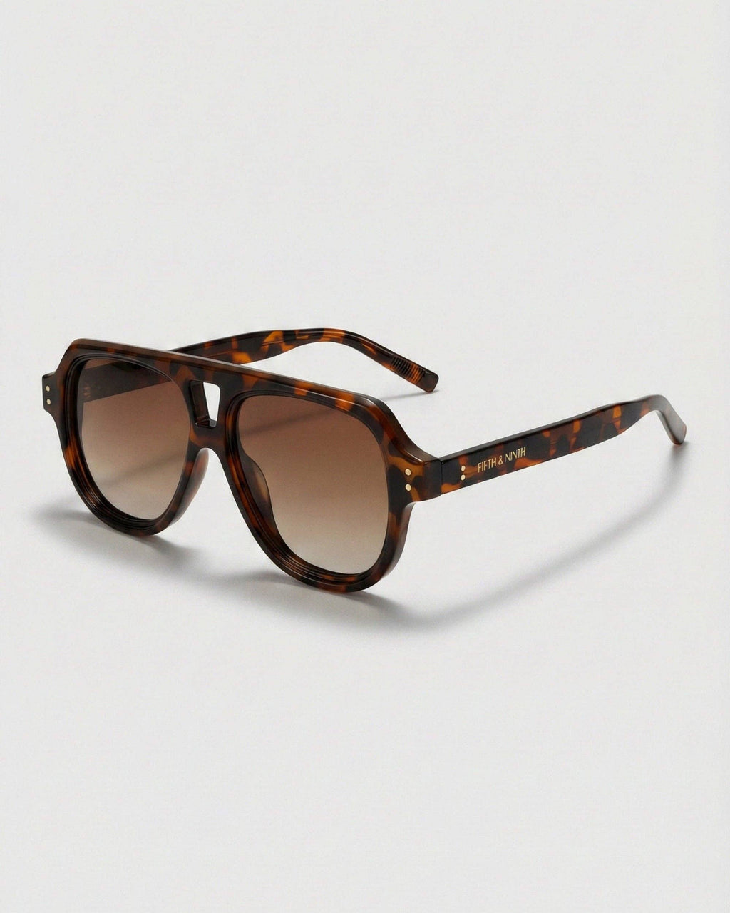 Fifth & Ninth Ender polarized sunglasses in Torte Brown - image 9