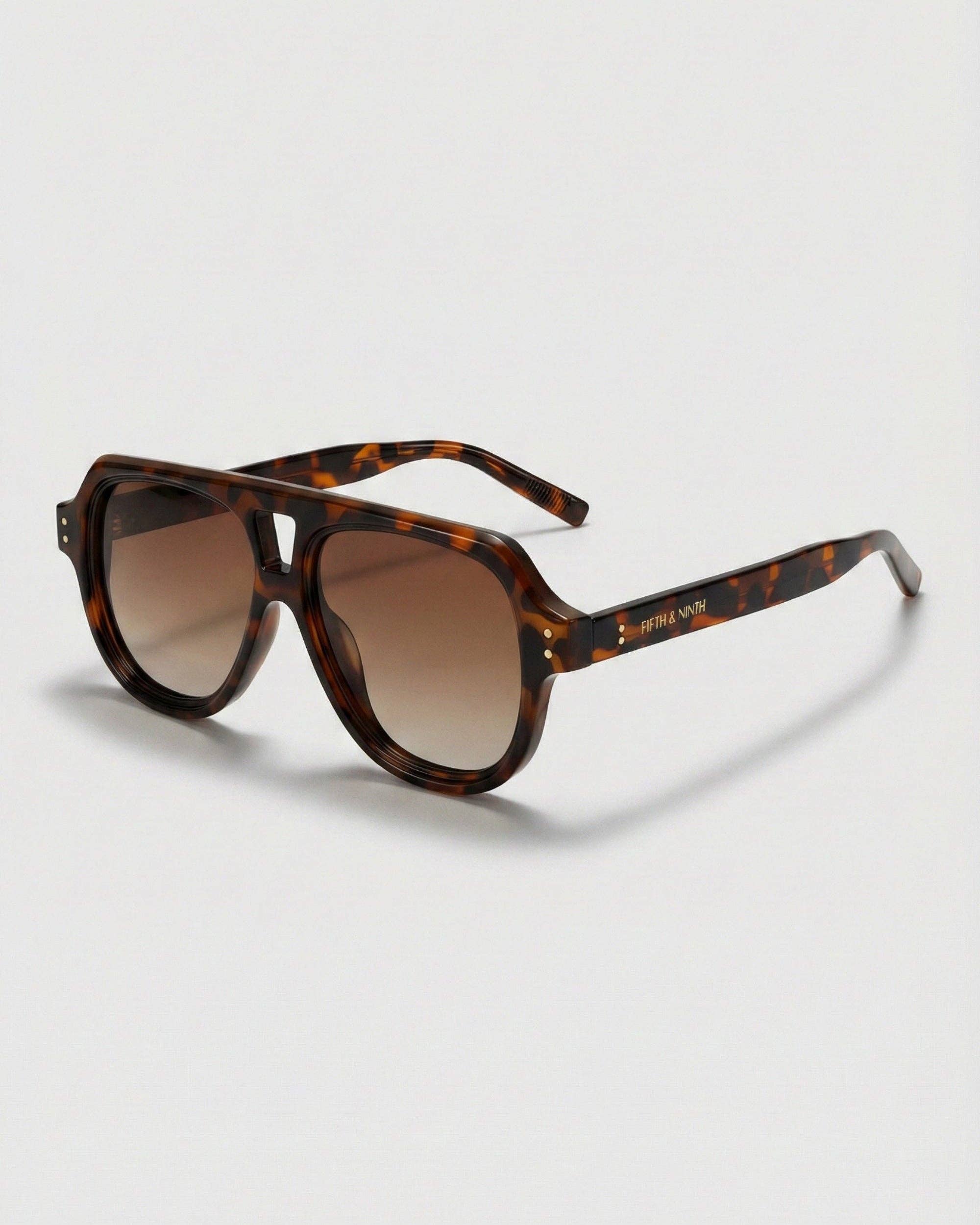 Fifth & Ninth Ender polarized sunglasses in Torte Brown - image 9