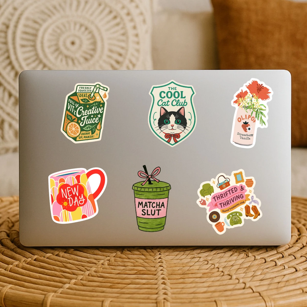inviting affairs paperie - Drink Up, Maker! Creative Juice Sticker by inviting affairs paperie