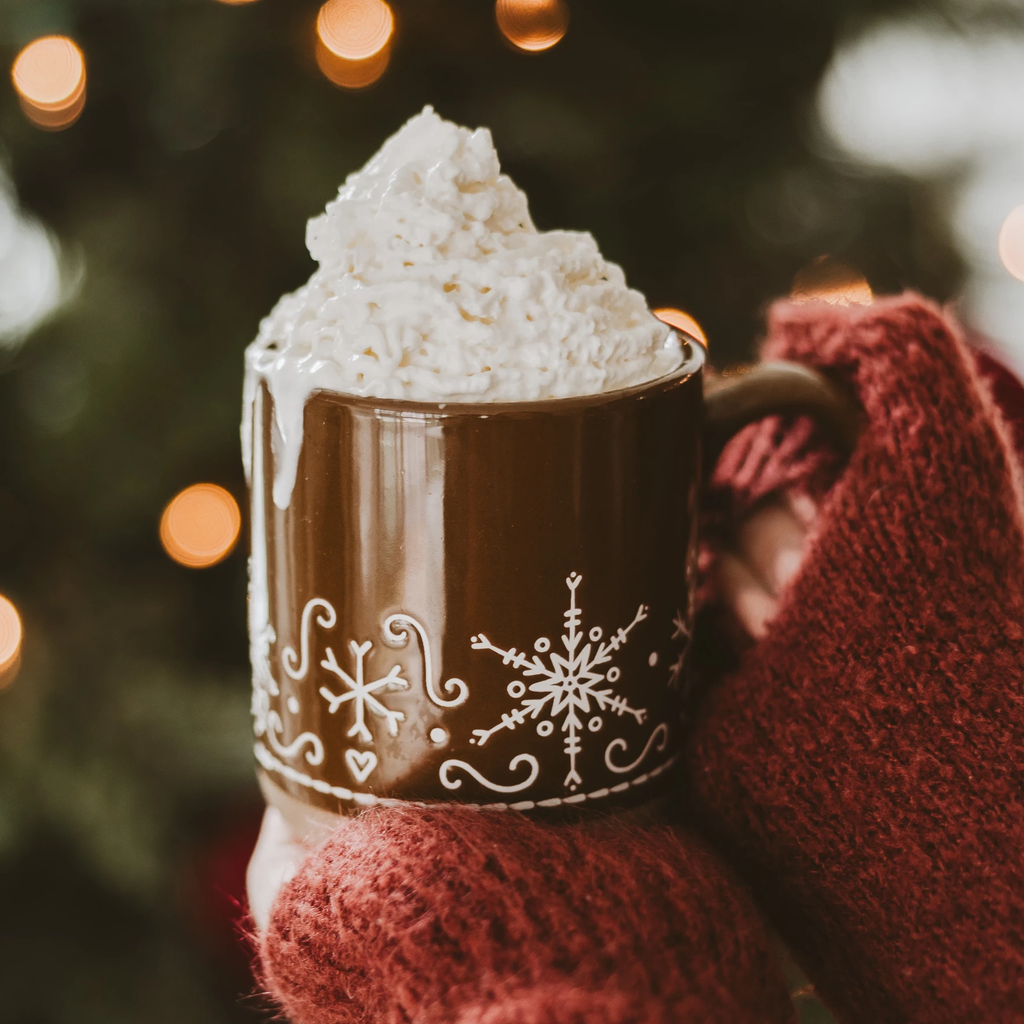 Gingerbread Stoneware Coffee Mug by Sweet Water Decor