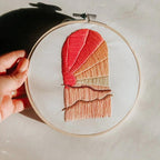 Sunday Mornings Shop LLC - Setting Sunset Embroidery Kit - Beginner Embroidery Kit by Sunday Mornings Shop LLC