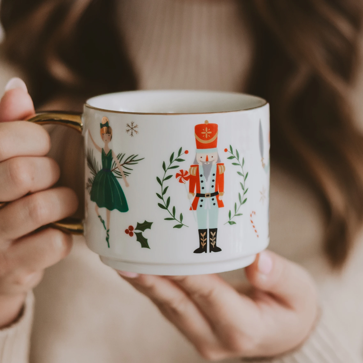 Nutcracker Coffee Mug by Sweet Water Decor