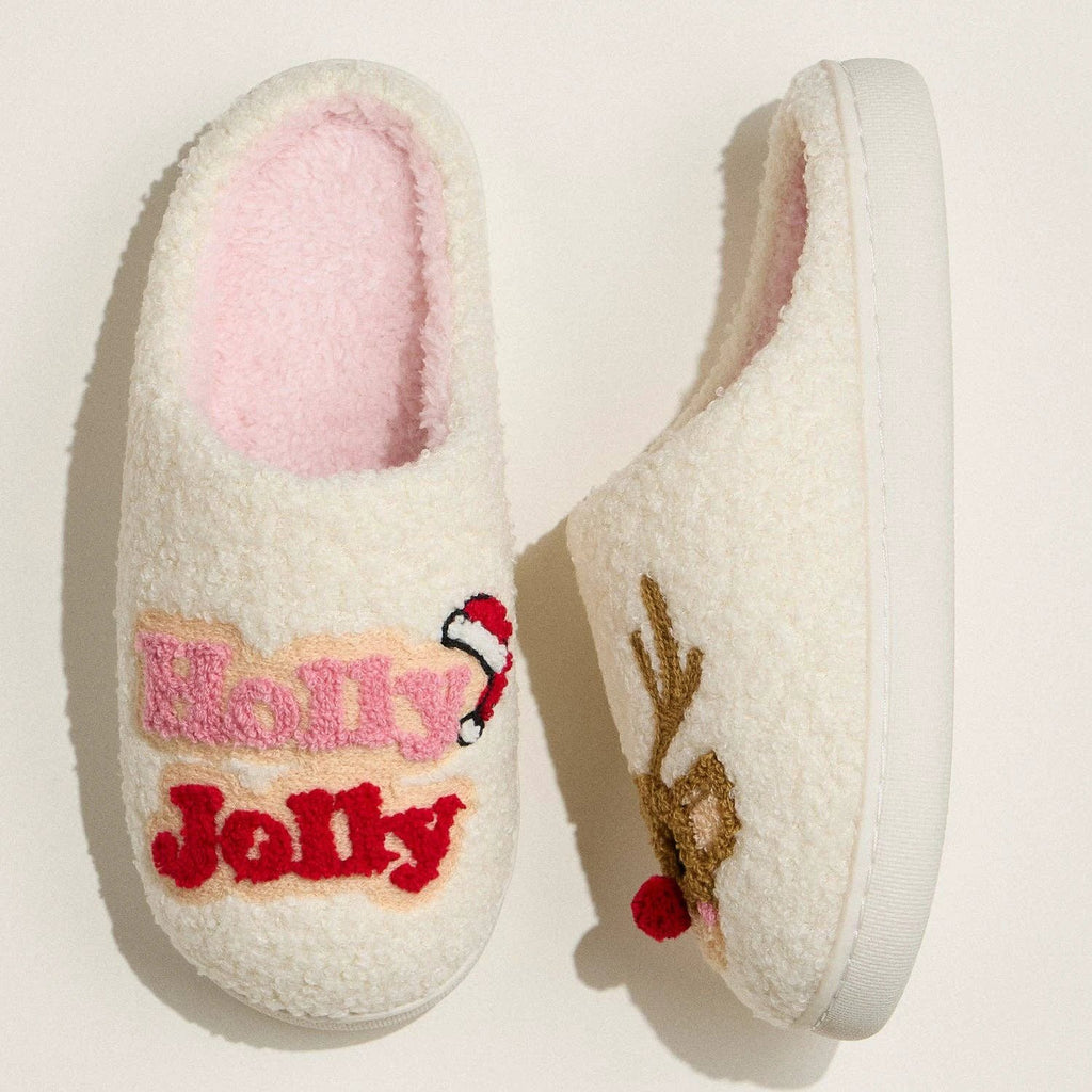 Festive Reindeer Slippers by Frem