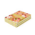 Elyse Breanne Design - Strawberry Patch x Green Gingham Deck of Cards by Elyse Breanne Design