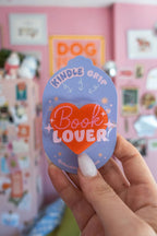 Jollie Ollie Designs - Book Lover Kindle Grip by Jollie Ollie Designs