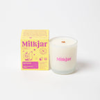 Milk Jar Candle Co. - Sunnyside - Pear & Nectarine Coconut Soy 8 oz Candle