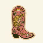 inviting affairs paperie - Dolly Boot Sticker by inviting affairs paperie