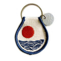 Three Potato Four - Patch Keychain - Sun & Waves by Three Potato Four