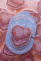 Jollie Ollie Designs - "A Good Day To Read" Kindle Grip by Jollie Ollie Designs