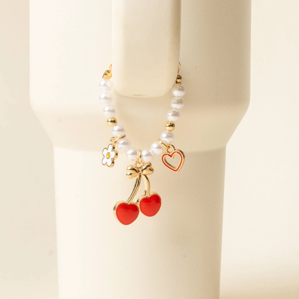 The Darling Effect - Tumbler Charm-Cherry by The Darling Effect