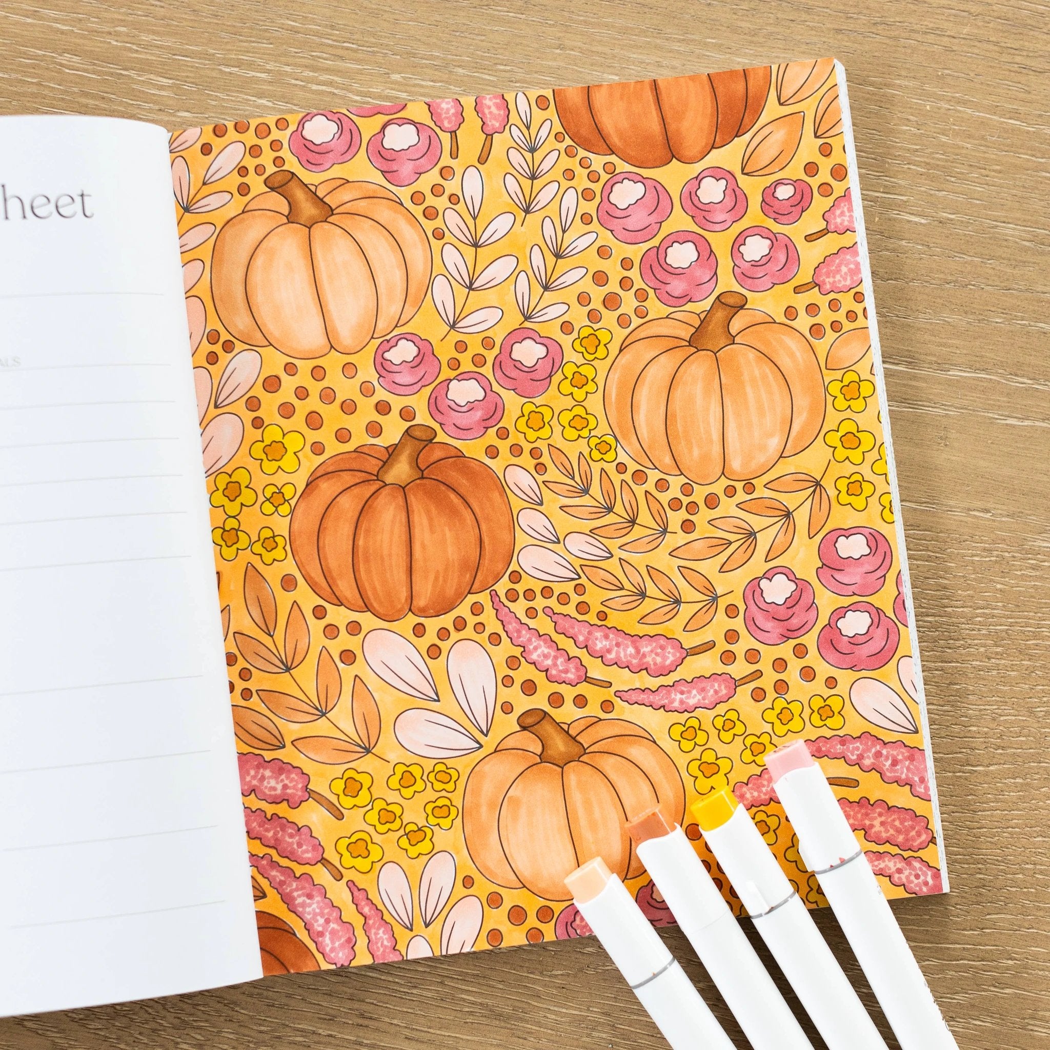 Elyse Breanne Design - Farmers Market Coloring Book by Elyse Breanne Design