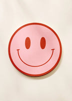 One & Only Paper - Peach and Tomato Smile Coasters - Set of Four by One & Only Paper