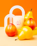 Milk Jar Candle Co. - Sunnyside - Pear & Nectarine Coconut Soy 8 oz Candle