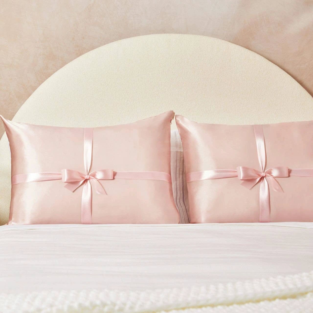 Holiday Standard Pillowcase 2pc - Blush by KITSCH