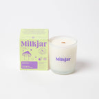 Milk Jar Candle Co. - Bohemia - Lemongrass, Lavender & Sage Coconut Soy 8oz Candle