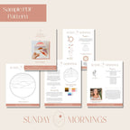 Sunday Mornings Shop LLC - Setting Sunset Embroidery Kit - Beginner Embroidery Kit by Sunday Mornings Shop LLC